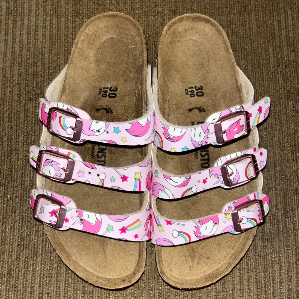 Kids Unicorn Design Birkenstock’s